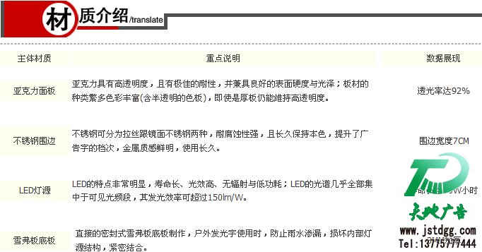 天地廣告?zhèn)髅綄I(yè)從事不銹鋼圍邊亞克力發(fā)光字制作、安裝、維護一體化的廣告服務(wù)型企業(yè)